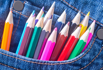 Image showing color pencil