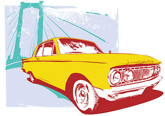 Image showing retro car