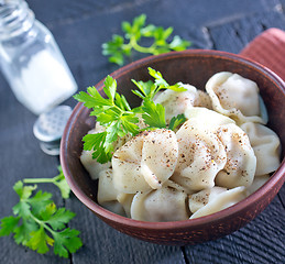 Image showing pelmeni