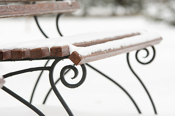 Image showing Forged element benches