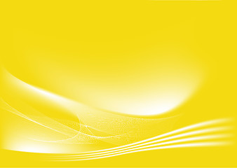 Image showing yellow abstract  background