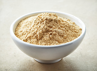 Image showing bowl of maca powder