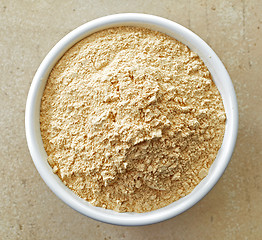 Image showing bowl of maca powder