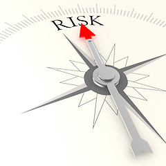 Image showing Risk campass