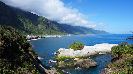 Image showing Taiwan coastal line