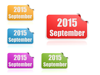 Image showing September of 2015