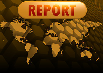 Image showing Report world map