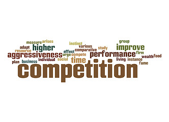 Image showing Competition word cloud