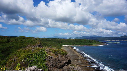 Image showing Taiwan coastal line