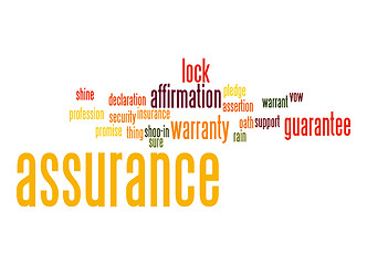 Image showing Assurance word cloud