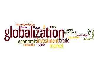 Image showing Globalization word cloud