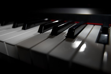 Image showing Piano keyboard