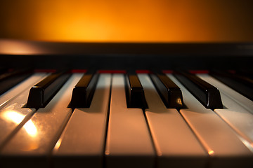 Image showing Piano keyboard