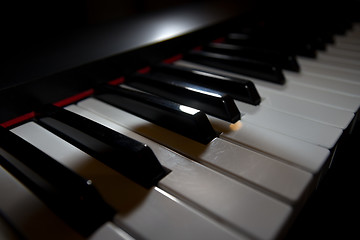 Image showing Piano keyboard