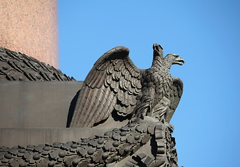Image showing Double headed eagle spreads its wings
