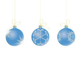 Image showing Christmas Balls