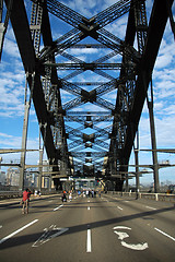 Image showing Harbour Bridge marathon