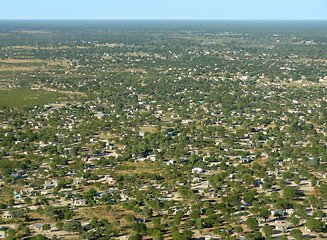 Image showing Maun in Botswana