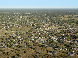 Image showing Maun in Botswana