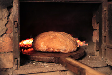 Image showing Bread baking