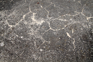 Image showing Cracky asphalt