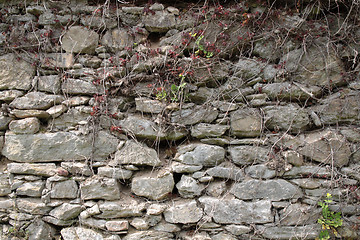 Image showing Old shabby wall