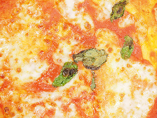 Image showing Margherita pizza background