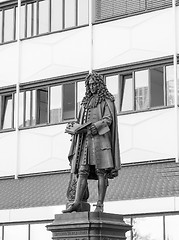 Image showing  Leibniz Denkmal Leipzig 