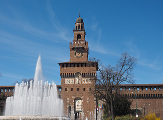 Image showing Castello Sforzesco Milan