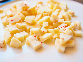 Image showing Cheese food