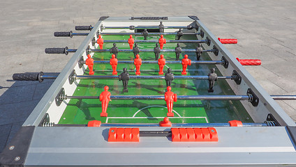 Image showing Table football