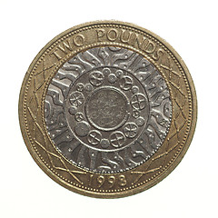 Image showing Pound coin - 2 Pounds
