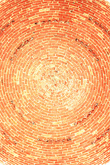 Image showing Brick dome inside.