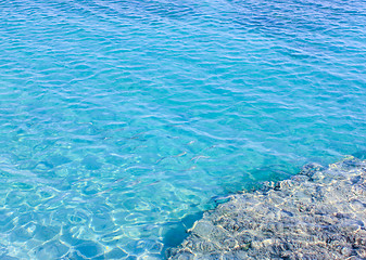 Image showing Blue Water Background