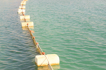 Image showing Floats in Water. 