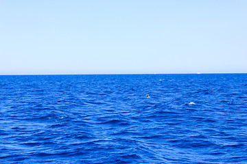 Image showing Sea Blue Water Background 