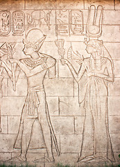 Image showing Old Murals.