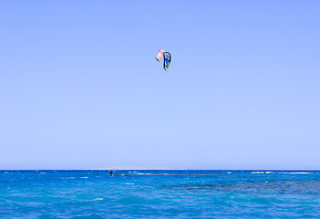 Image showing Parasailing