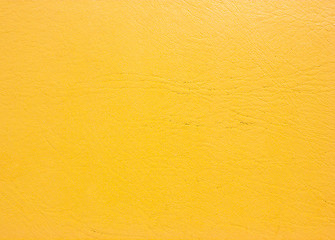 Image showing Yellow leather background.