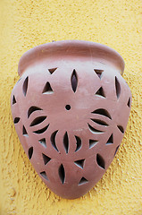Image showing Clay lamp