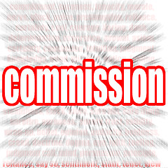 Image showing Commission word cloud