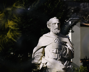 Image showing Saint Peter statue in Wroclaw in Poland