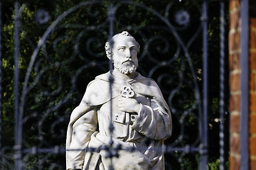 Image showing Saint Peter statue in Wroclaw in Poland