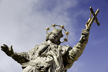 Image showing Statue of Saint John of Nepomuc