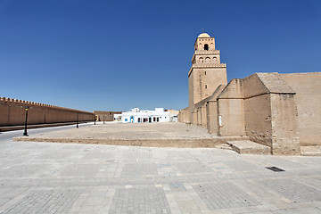 Image showing  majestic square in front of the mosque