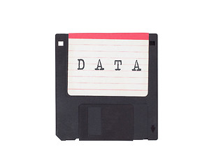 Image showing Floppy disk, data storage support 