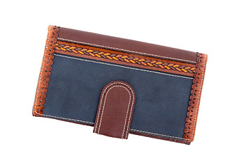Image showing Old fashioned wallet 