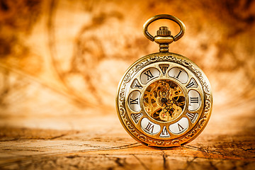 Image showing Vintage pocket watch