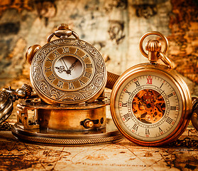 Image showing Vintage pocket watch