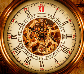 Image showing Vintage pocket watch